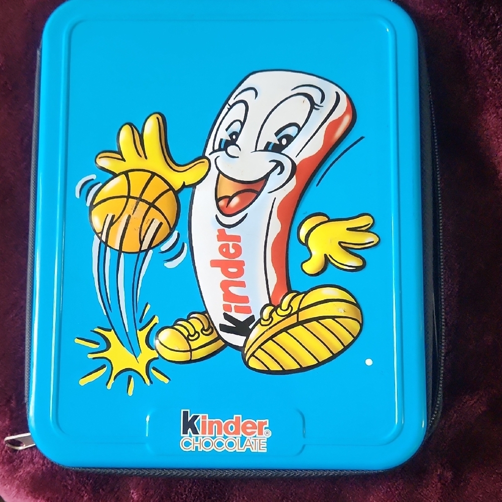 Kinder Blue Kids Metal Binder
